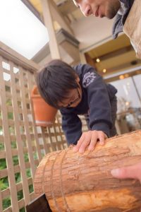 森からのお菓子便り　木育イベントinイルローザ