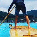 とくしま杉のサップボード  ‐山・川・海をつなぐ木育‐