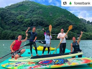 9/22(土)13-15時に那賀町・川口ダム湖にてSUP体験開催です！